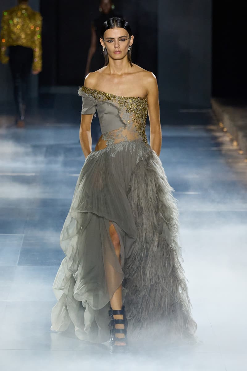 Alexander McQueen SS25 Turns the Irish Banshee Into Crystal Paris Fashion Week Spring Summer 2025 Sean McGirr