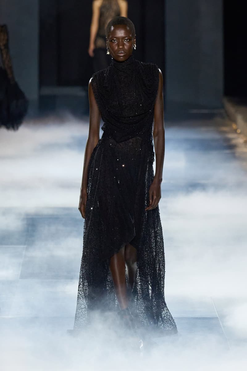 Alexander McQueen SS25 Turns the Irish Banshee Into Crystal Paris Fashion Week Spring Summer 2025 Sean McGirr