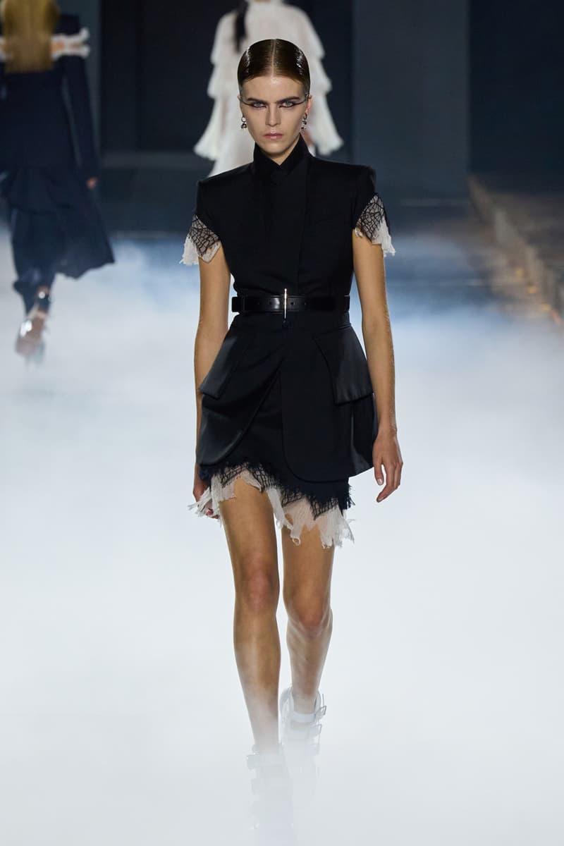 Alexander McQueen SS25 Turns the Irish Banshee Into Crystal Paris Fashion Week Spring Summer 2025 Sean McGirr