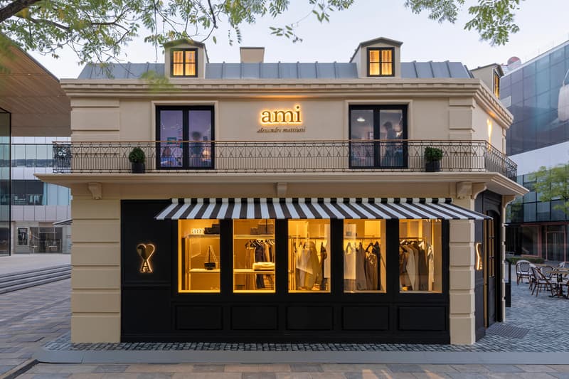 Ami Paris Opens Its First Café in Beijing, China taikoo li sanlitun 