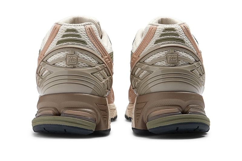 Official Look at the New Balance 1906U "Linen/Dark Olivine" M1906NE Linen Light Grey / Dark Olive flat taupe nb boston shoes dad shoes pink green green muted sophisticated style