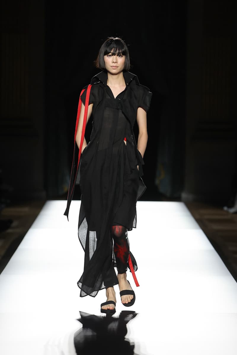 Yohji Yamamoto Spring/Summer 2025 Collection Paris Fashion Week SS25 Runway