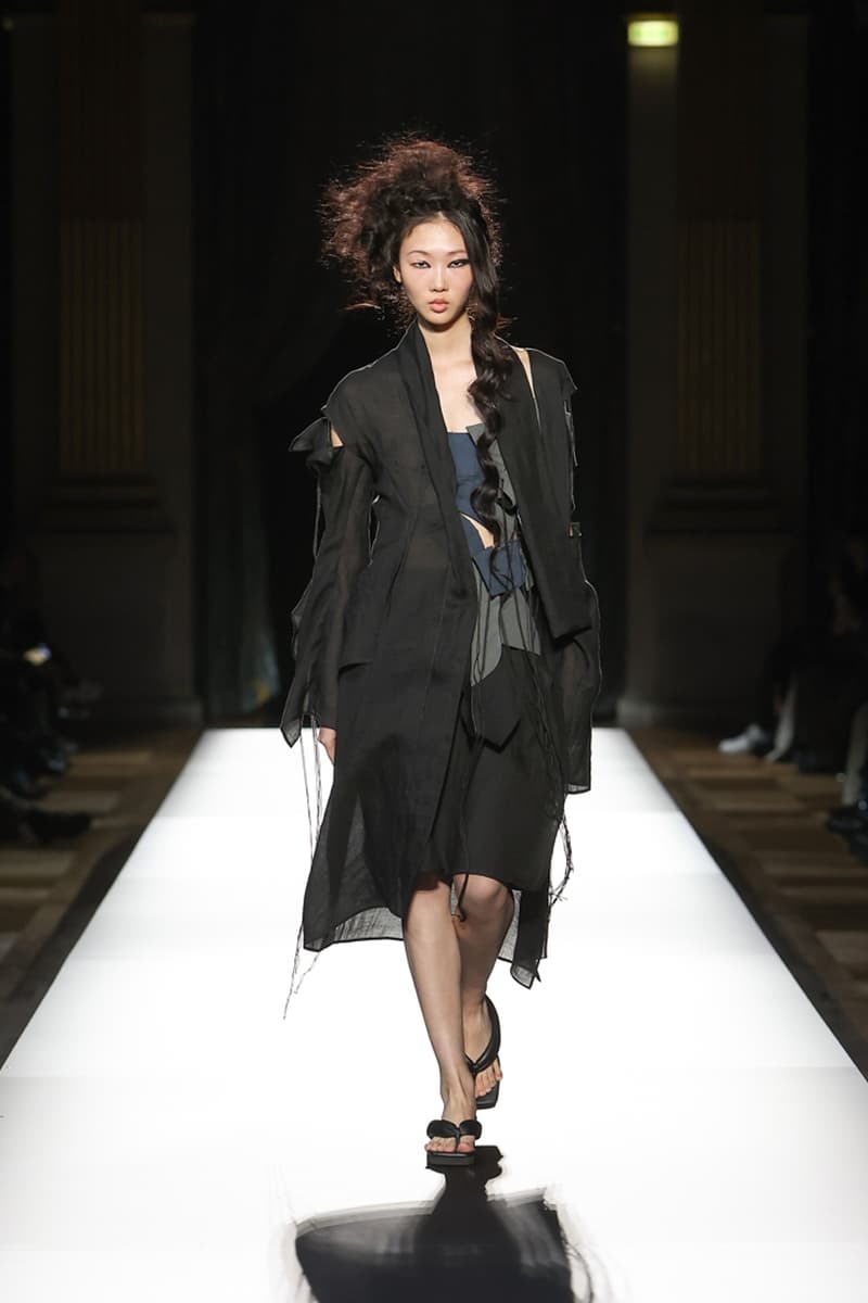 Yohji Yamamoto Spring/Summer 2025 Collection Paris Fashion Week SS25 Runway