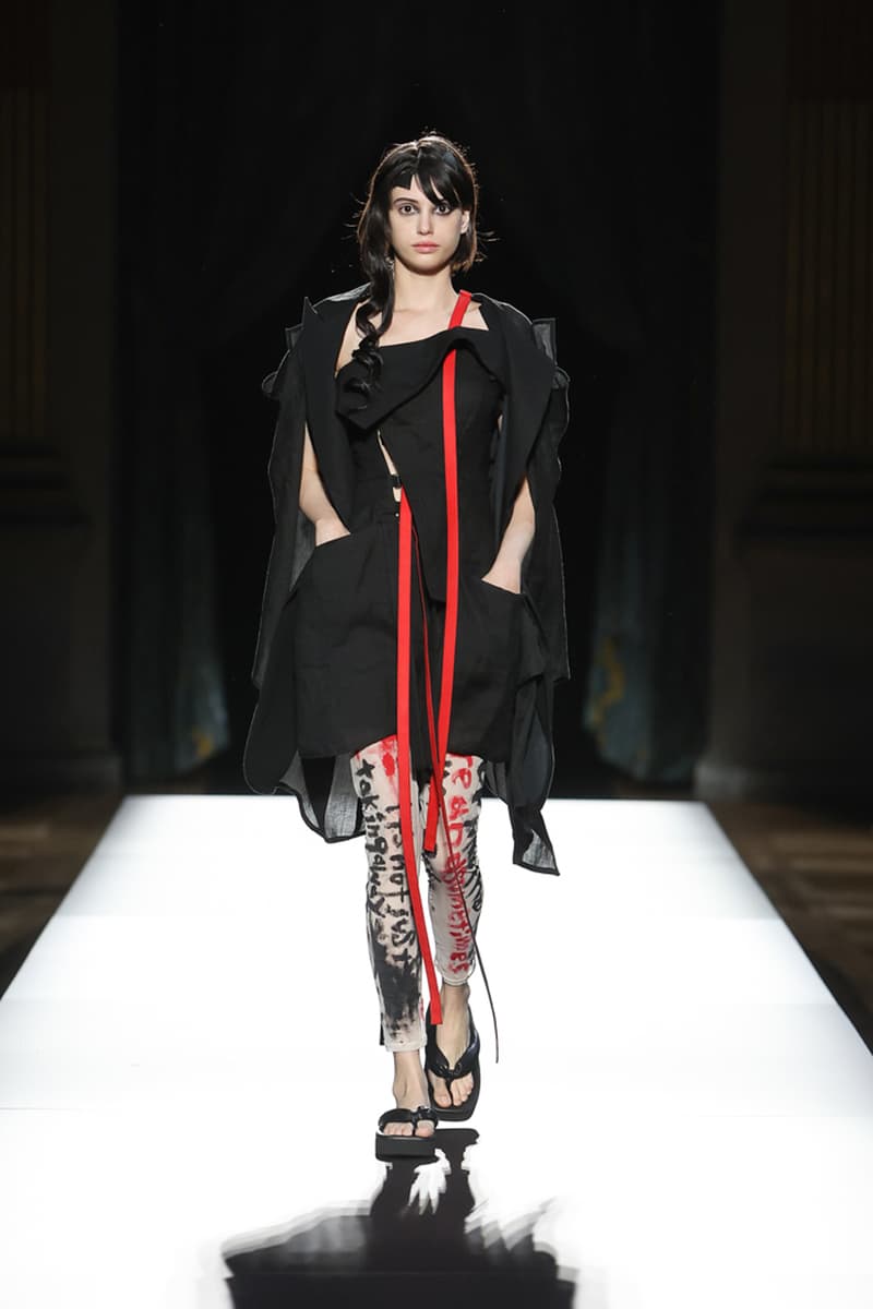 Yohji Yamamoto Spring/Summer 2025 Collection Paris Fashion Week SS25 Runway