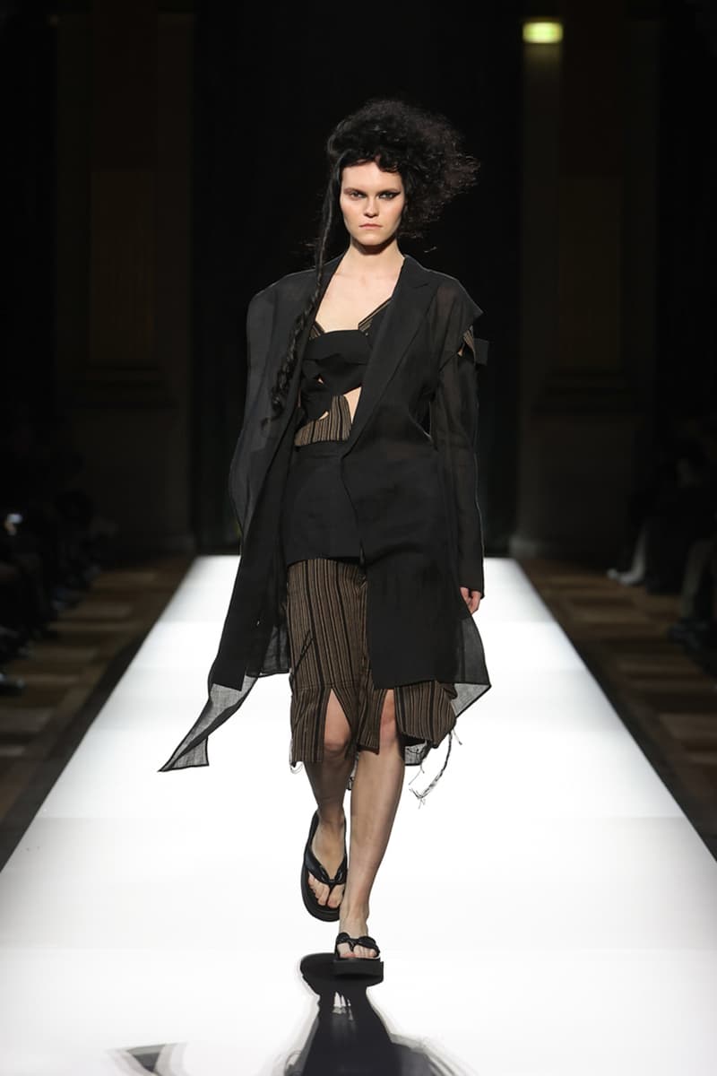 Yohji Yamamoto Spring/Summer 2025 Collection Paris Fashion Week SS25 Runway