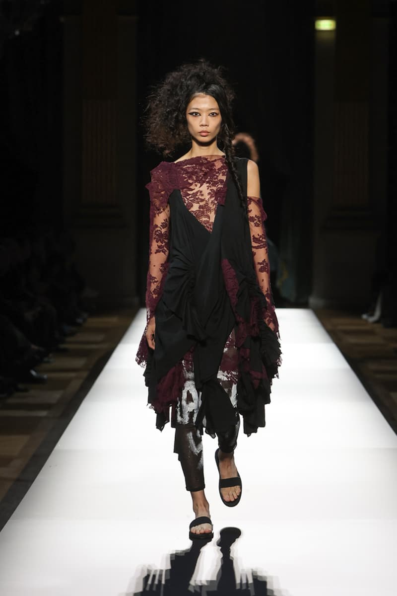 Yohji Yamamoto Spring/Summer 2025 Collection Paris Fashion Week SS25 Runway