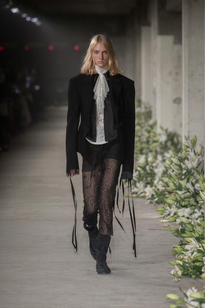 Ann Demeulemeester Spring/Summer 2025 Collection Paris Fashion Week SS25 Runway