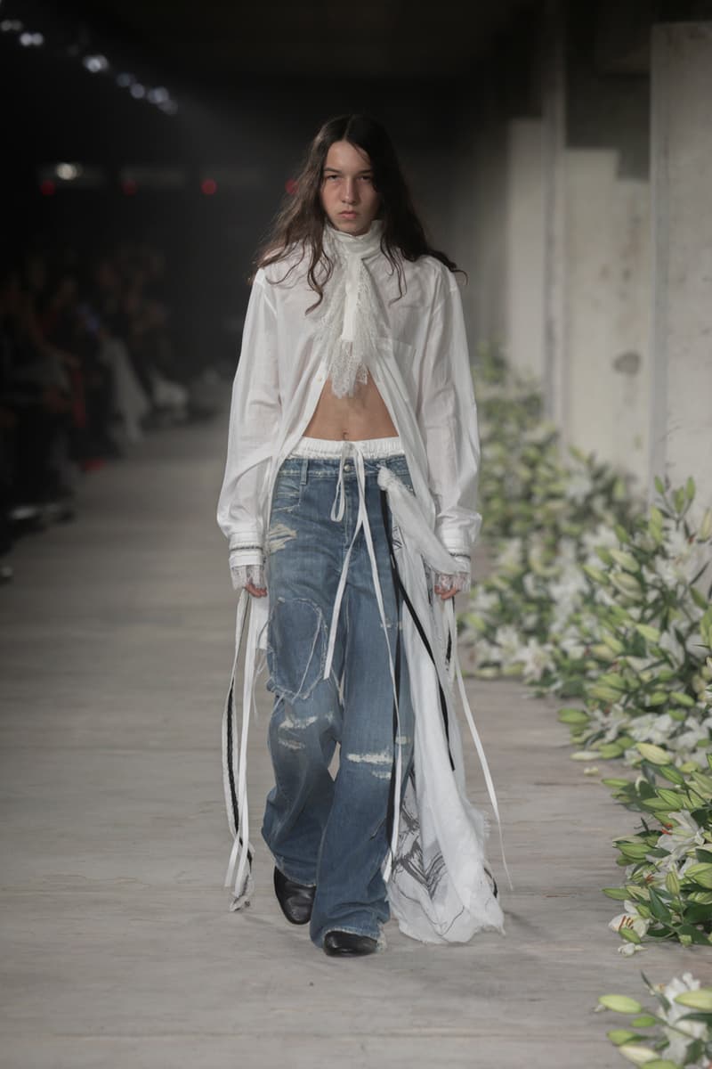 Ann Demeulemeester Spring/Summer 2025 Collection Paris Fashion Week SS25 Runway