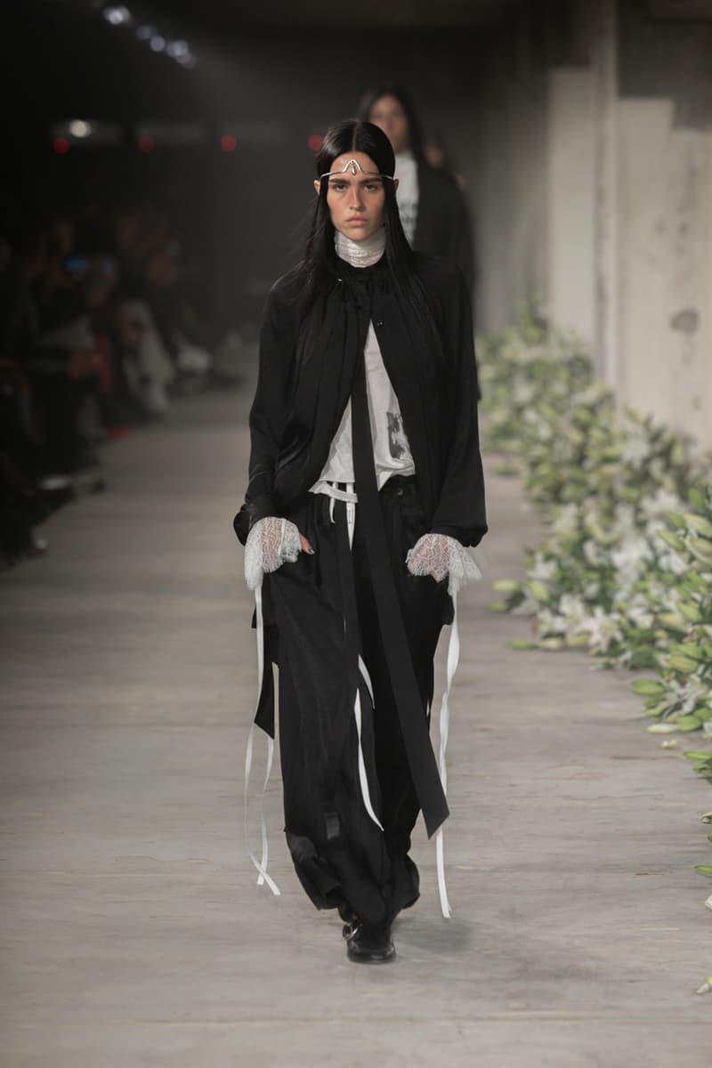 Ann Demeulemeester Spring/Summer 2025 Collection Paris Fashion Week SS25 Runway