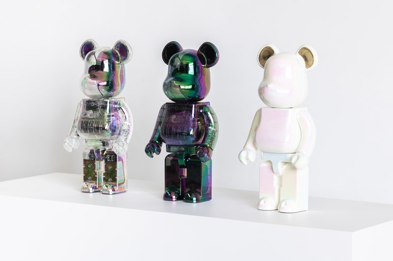 MEDICOM TOY x Rinaro BE@RBRICK AUDIO 400% Portable Bluetooth® Speaker Iridescent Collection Release Info HBX