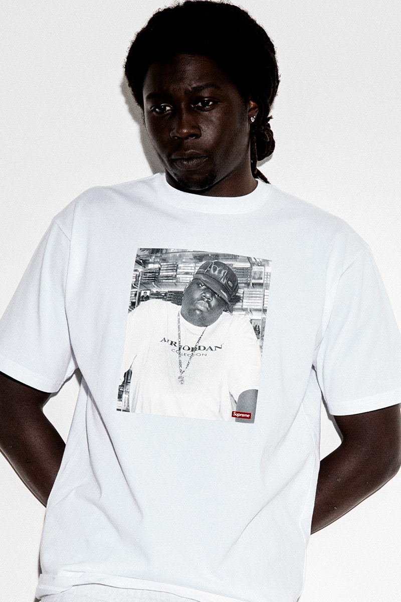 Supreme x Jordan Brand Fall 2024 Collaboration puffer jacket track jacket hooded sweatshirt jerse short sleeve top track pants seatpantss shorts headbands socks bag and basketabll air jordan michael jordan basketball shorts retro