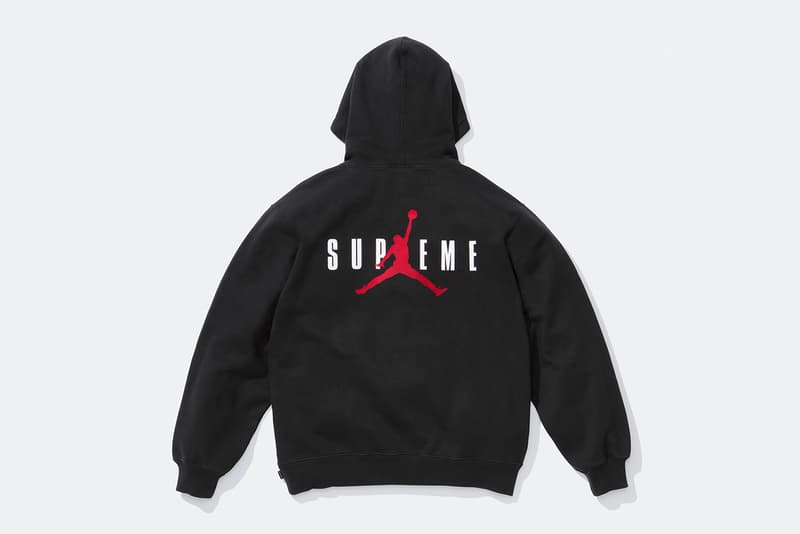 Supreme x Jordan Brand Fall 2024 Collaboration  puffer jacket track jacket hooded sweatshirt jerse short sleeve top track pants seatpantss shorts headbands socks bag and basketabll air jordan michael jordan basketball shorts retro 