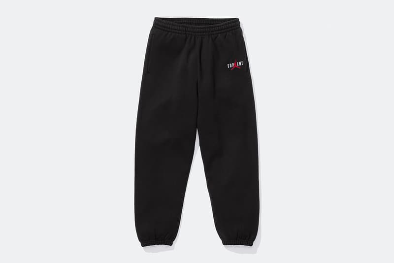 Supreme x Jordan Brand Fall 2024 Collaboration  puffer jacket track jacket hooded sweatshirt jerse short sleeve top track pants seatpantss shorts headbands socks bag and basketabll air jordan michael jordan basketball shorts retro 