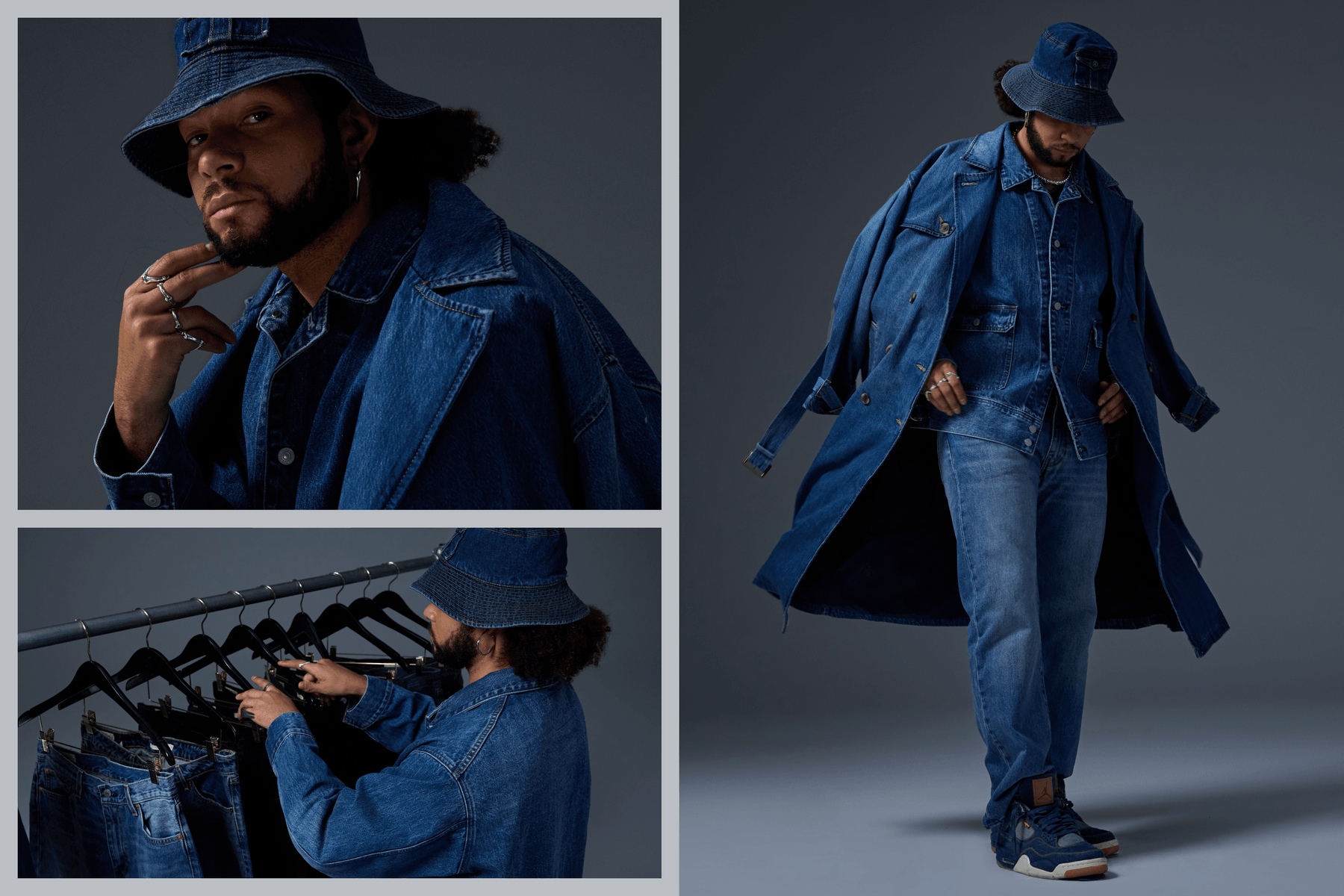 Three Creators Show Off The Levi’s® 555™ Relaxed Straight Fit Jeans Their Way, Styling Two Looks