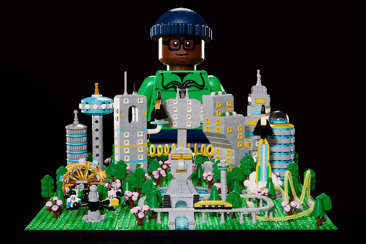 lego group pharrell williams jean jacques ndjoli paris france congo over the moon keith herron advisry new york exclusive collaboration set creativity fashion vibrant color campaign video interview feature brick world realm discipline 