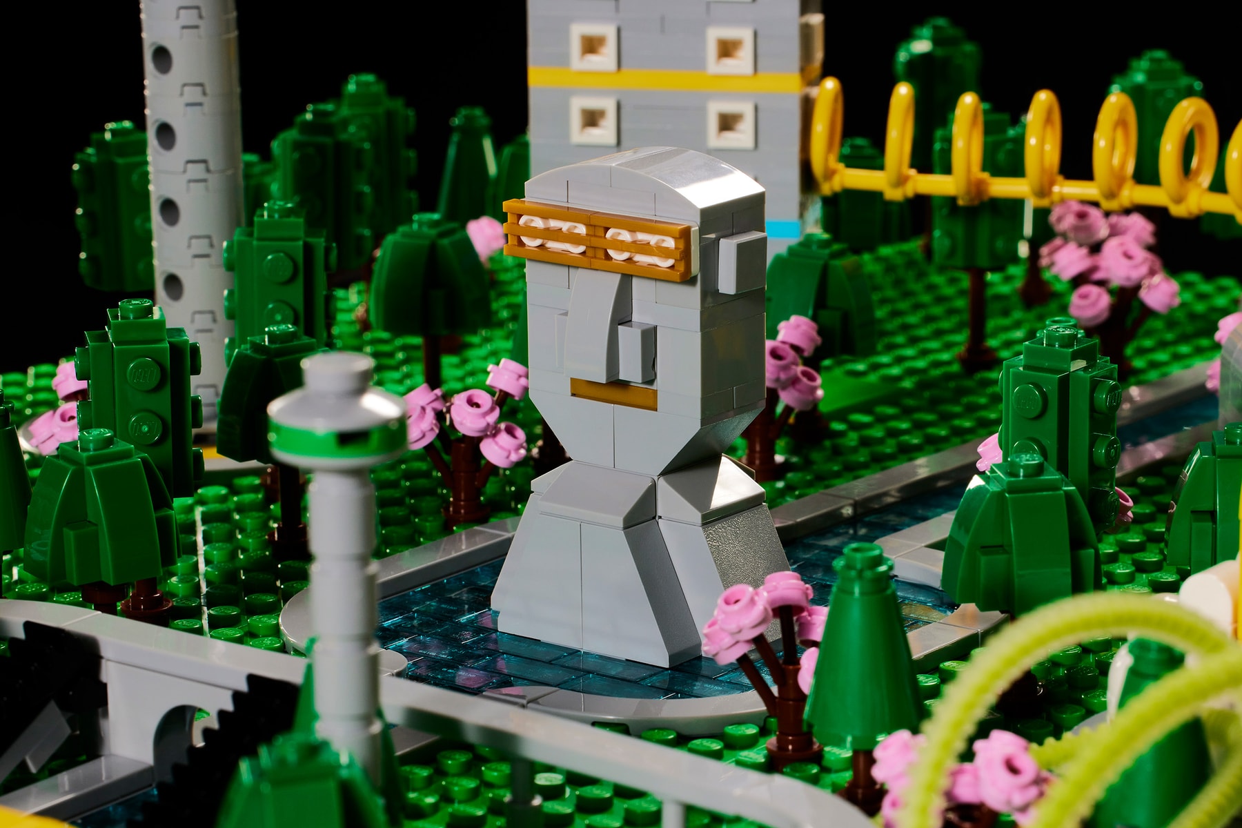 lego group pharrell williams jean jacques ndjoli paris france congo over the moon keith herron advisry new york exclusive collaboration set creativity fashion vibrant color campaign video interview feature brick world realm discipline 