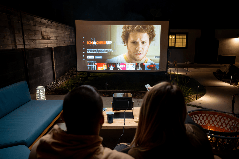 The Mars Pro 2 is the World’s First Google TV 4K Laser Projector PS5 Gaming Xbox Playstation