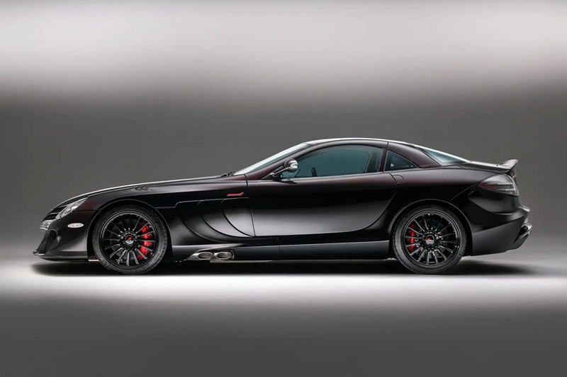 Fire Black Mercedes Benz SLR McLaren Edition RM Sothebys Auction Info