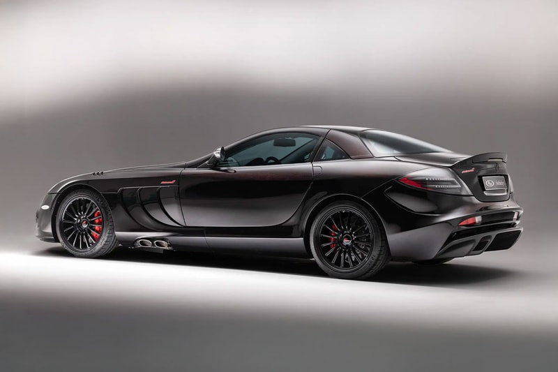 Fire Black Mercedes Benz SLR McLaren Edition RM Sothebys Auction Info