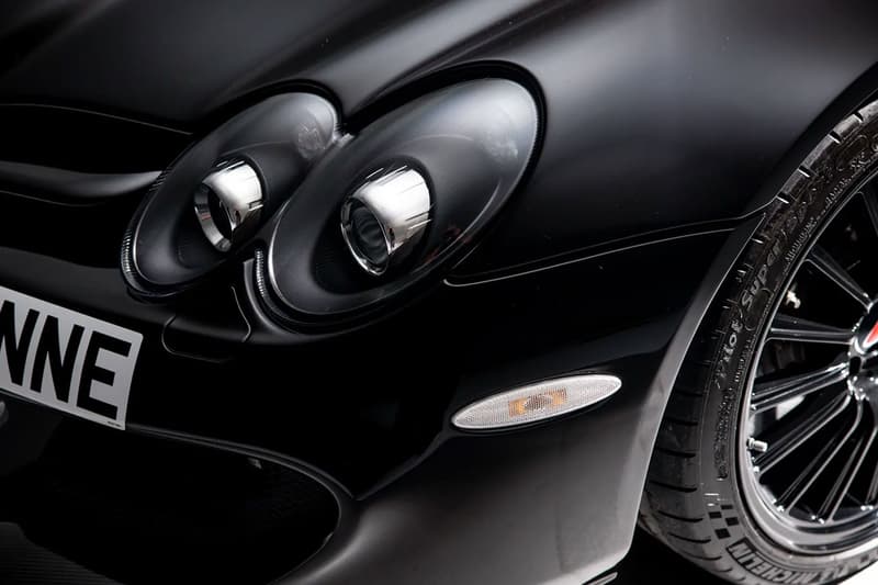 Fire Black Mercedes Benz SLR McLaren Edition RM Sothebys Auction Info