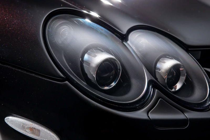 Fire Black Mercedes Benz SLR McLaren Edition RM Sothebys Auction Info