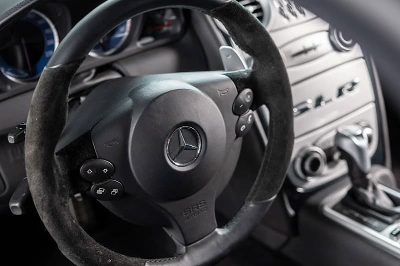 Fire Black Mercedes Benz SLR McLaren Edition RM Sothebys Auction Info