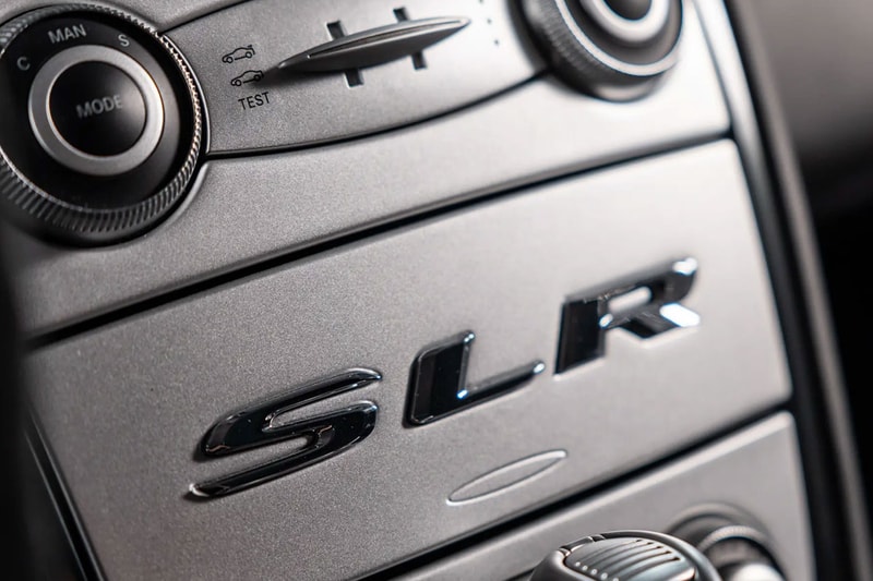 Fire Black Mercedes Benz SLR McLaren Edition RM Sothebys Auction Info