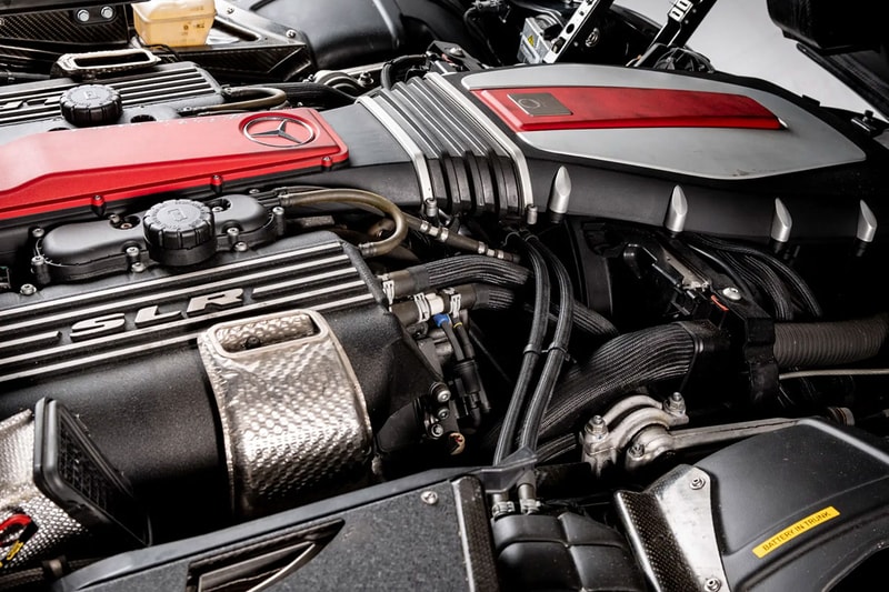 Fire Black Mercedes Benz SLR McLaren Edition RM Sothebys Auction Info
