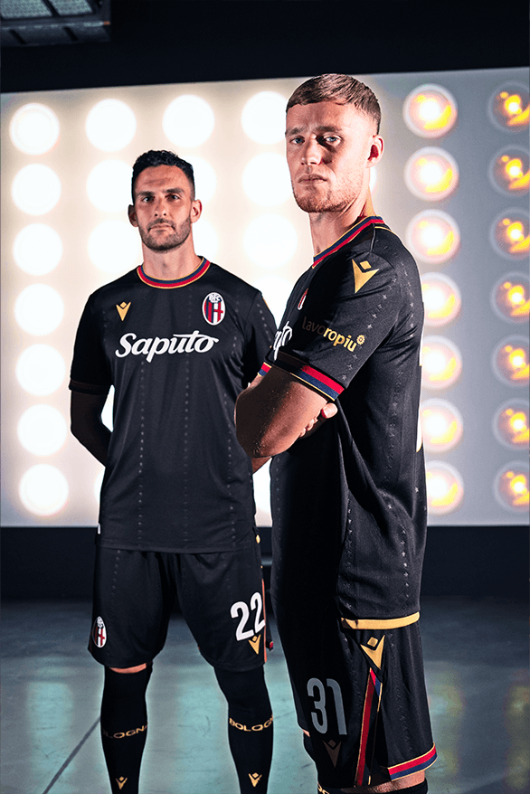 Bologna FC 1909 Champions League Kit Release Information details date football soccer uniform italy
