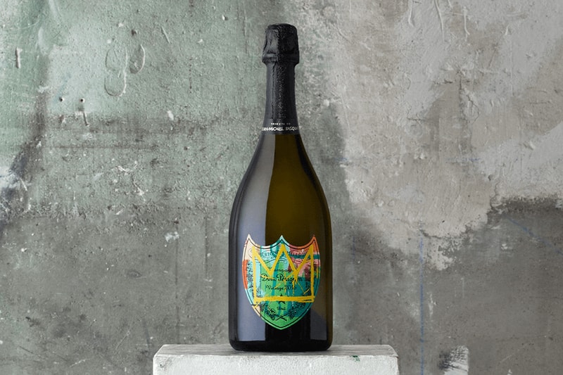 Dom Pérignon Basquiat Bottle Collaboration champagne alcohol art