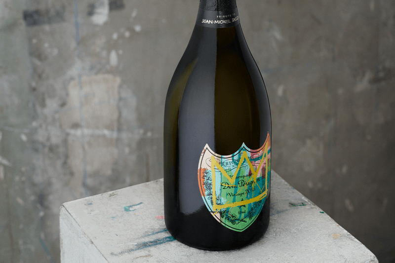 Dom Pérignon Basquiat Bottle Collaboration champagne alcohol art