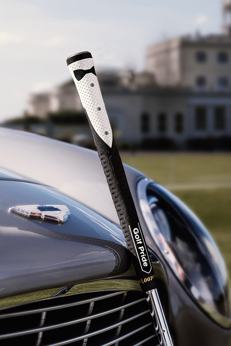 golf pride james bond 007 grip collaboration stoke park england goldfinger anniversary 60