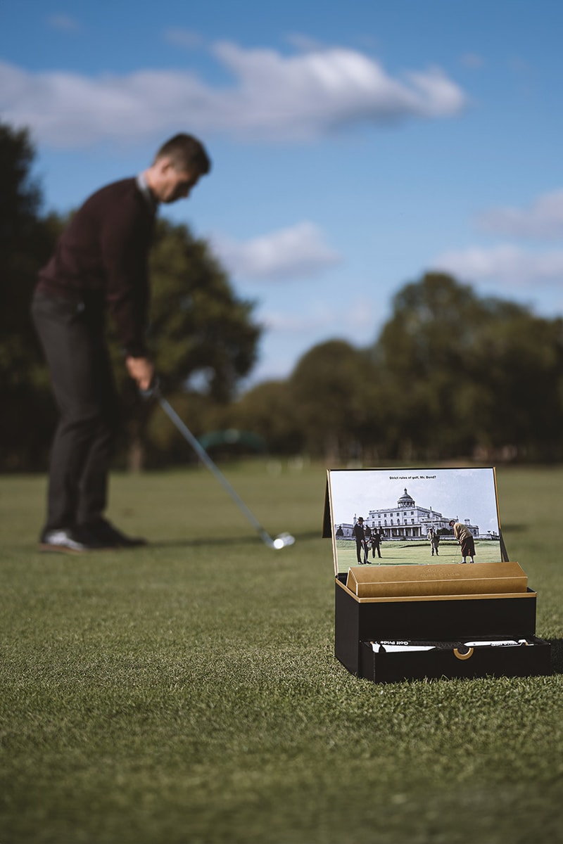golf pride james bond 007 grip collaboration stoke park england goldfinger anniversary 60