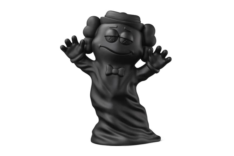 kaws all black monsters figures vinyl toys count chocula frute brute franken boo berry offiical release date info photos price store list buying guide