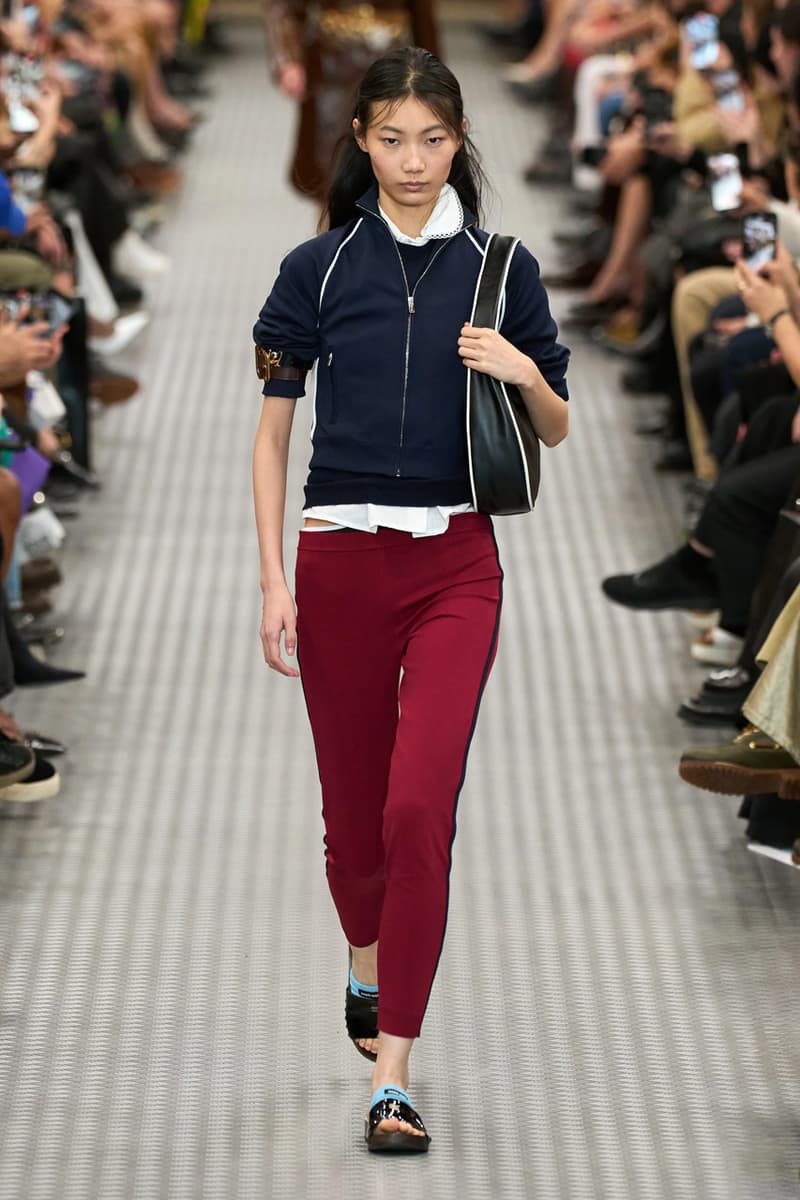 miu miu ss25 spring summer 2025 fashion show Cara Delevingne willem dafoe photos review info