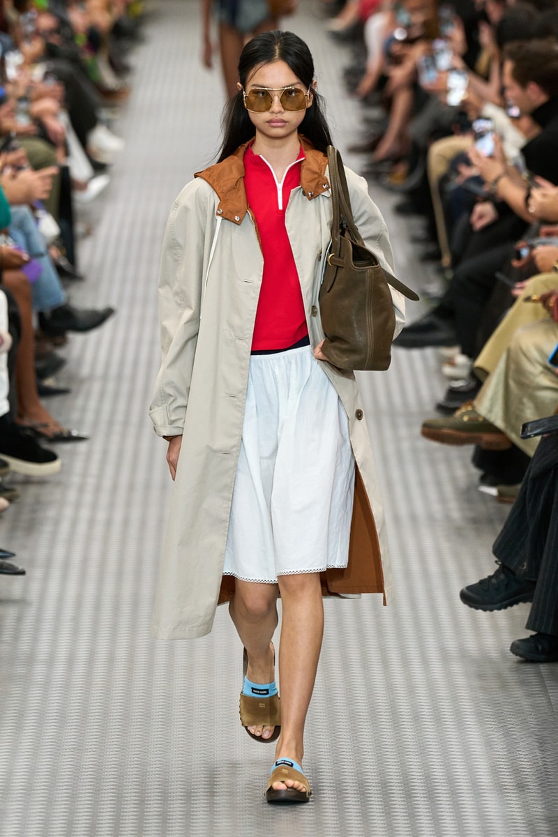 miu miu ss25 spring summer 2025 fashion show Cara Delevingne willem dafoe photos review info