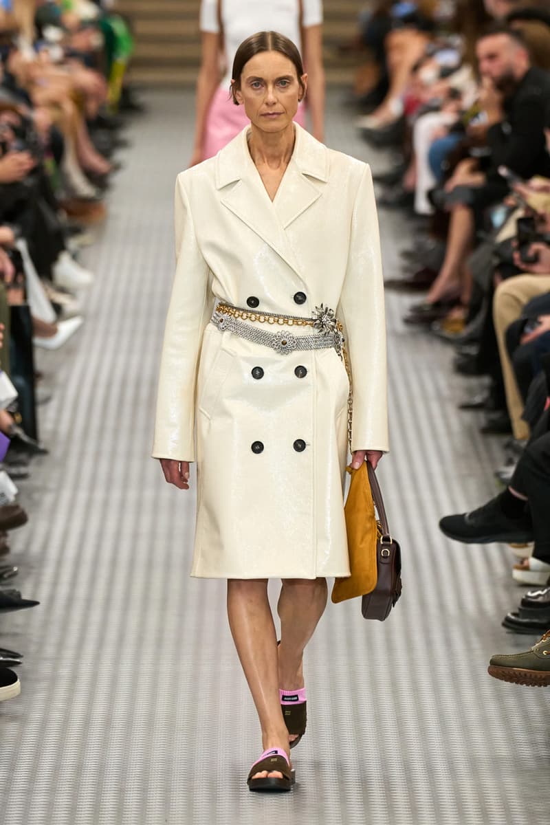 miu miu ss25 spring summer 2025 fashion show Cara Delevingne willem dafoe photos review info