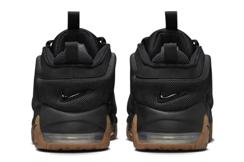 air max uptempo all black