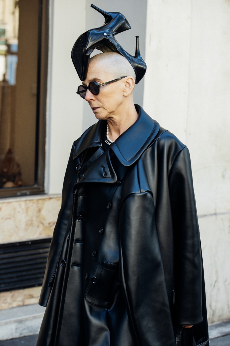 Paris Fashion Week SS25 Street Style louis vuitton chanel miu miu balenciaga vetements valentino dries van noten coperni kendall jenner gigi hadid romeo beckham mcqueen yohji yamamoto