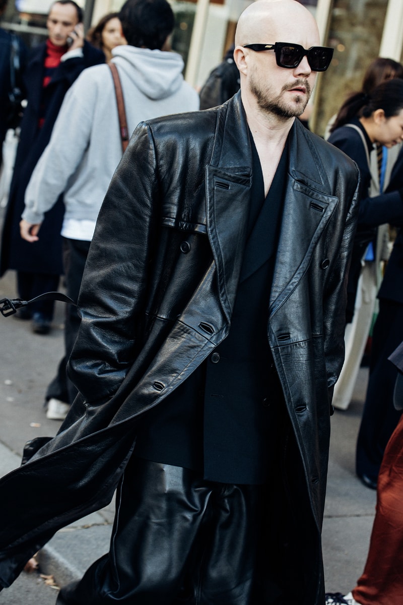 Paris Fashion Week SS25 Street Style louis vuitton chanel miu miu balenciaga vetements valentino dries van noten coperni kendall jenner gigi hadid romeo beckham mcqueen yohji yamamoto