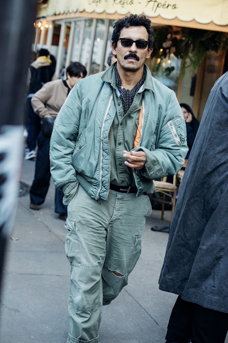 Paris Fashion Week SS25 Street Style louis vuitton chanel miu miu balenciaga vetements valentino dries van noten coperni kendall jenner gigi hadid romeo beckham mcqueen yohji yamamoto