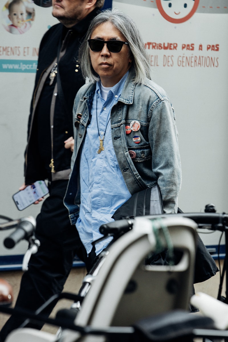 Paris Fashion Week SS25 Street Style louis vuitton chanel miu miu balenciaga vetements valentino dries van noten coperni kendall jenner gigi hadid romeo beckham mcqueen yohji yamamoto