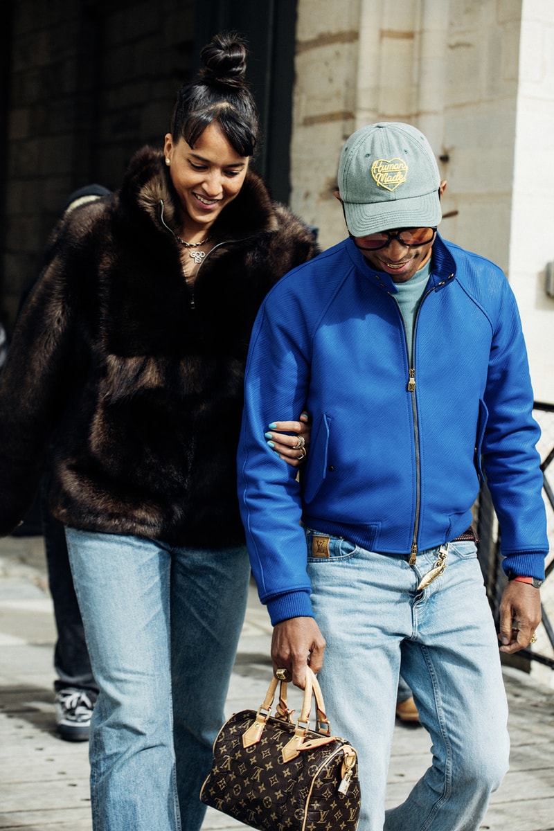 Paris Fashion Week SS25 Street Style louis vuitton chanel miu miu balenciaga vetements valentino dries van noten coperni kendall jenner gigi hadid romeo beckham mcqueen yohji yamamoto