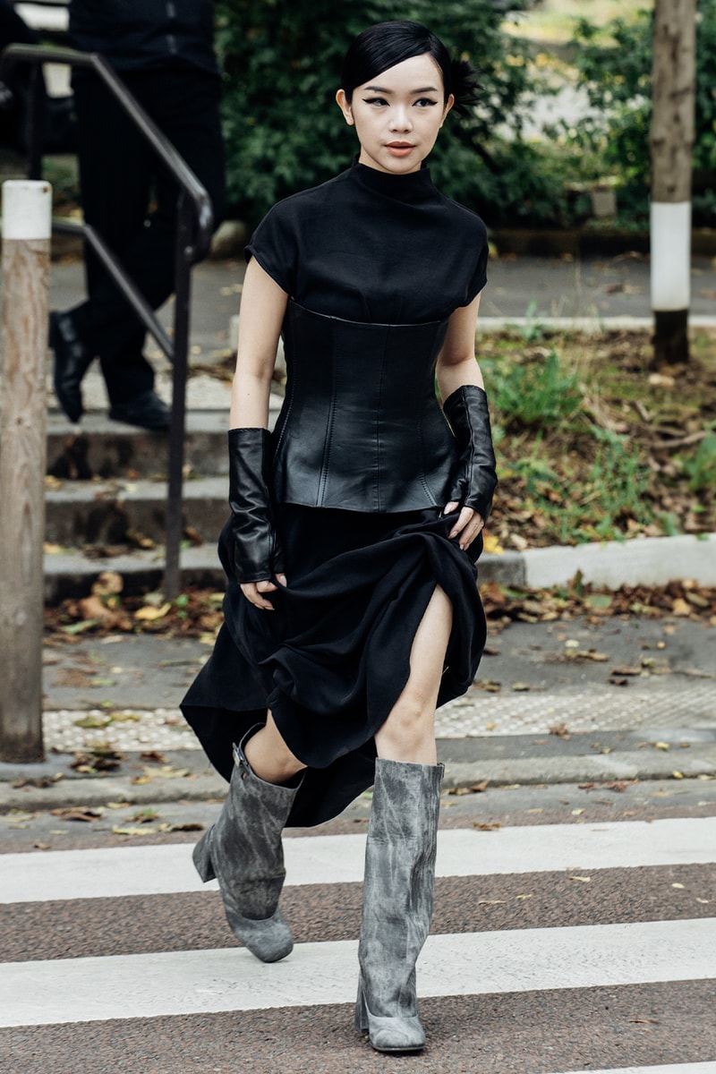 Paris Fashion Week SS25 Street Style louis vuitton chanel miu miu balenciaga vetements valentino dries van noten coperni kendall jenner gigi hadid romeo beckham mcqueen yohji yamamoto