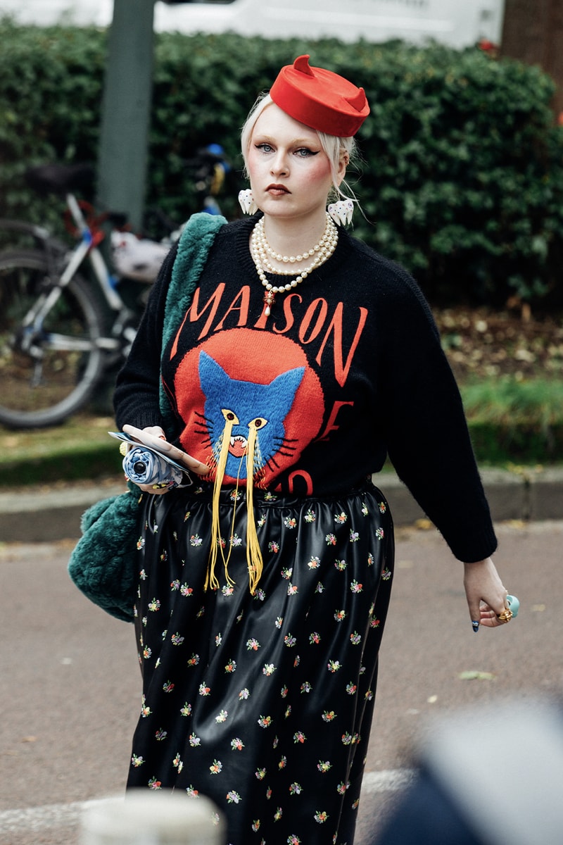 Paris Fashion Week SS25 Street Style louis vuitton chanel miu miu balenciaga vetements valentino dries van noten coperni kendall jenner gigi hadid romeo beckham mcqueen yohji yamamoto