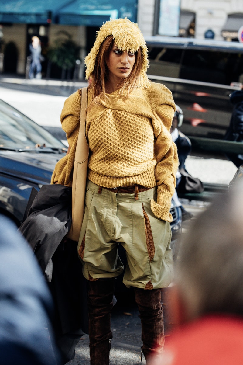 Paris Fashion Week SS25 Street Style louis vuitton chanel miu miu balenciaga vetements valentino dries van noten coperni kendall jenner gigi hadid romeo beckham mcqueen yohji yamamoto