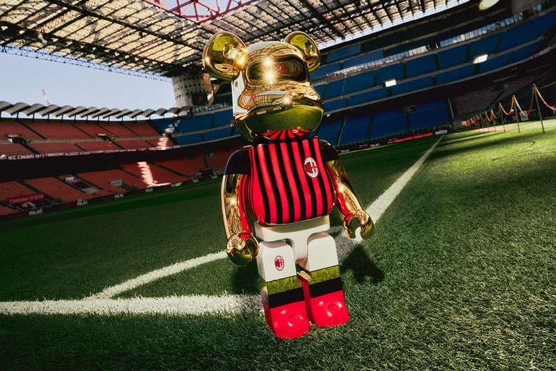 bearbrick ac milan italy soccer team bearbrick collection 50 100 1000 official release date photos price store list buying guide