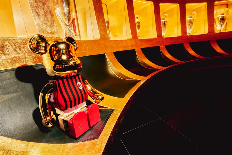 bearbrick ac milan italy soccer team bearbrick collection 50 100 1000 official release date photos price store list buying guide