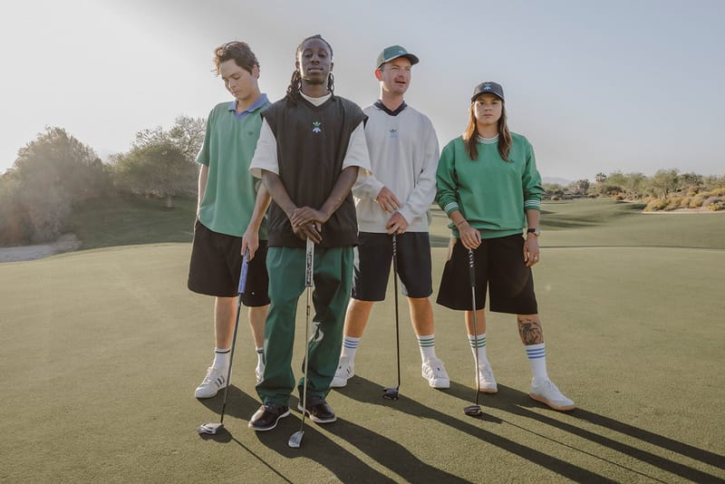 Adidas Golf и Skateboarding объединились для создания коллекции Rolling Links