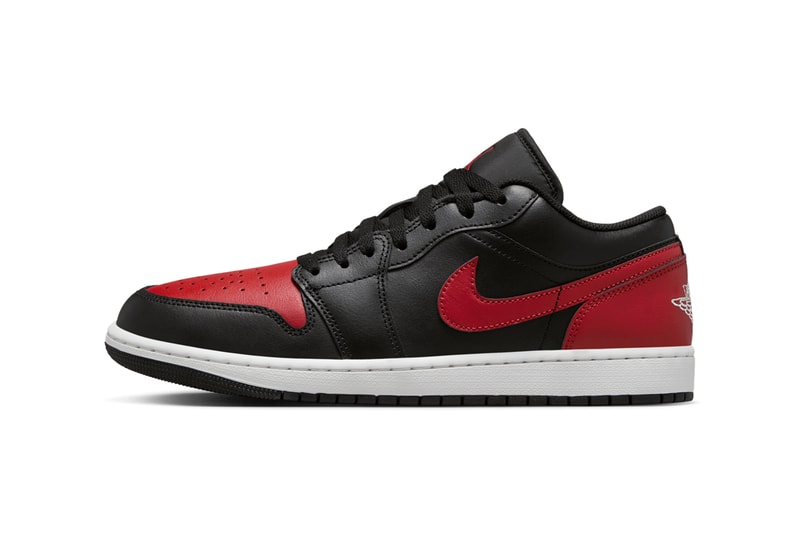 air michael jordan brand 1 low bred black red white 553558 067 sneakers official release date info photos price store list buying guide